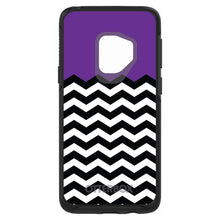 Black White Purple Chevron OtterBox Symmetry Case for iPhone & Galaxy