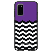 Black White Purple Chevron OtterBox Symmetry Case for iPhone & Galaxy