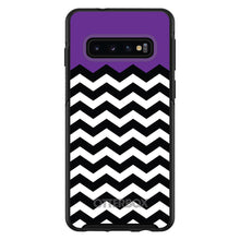 Black White Purple Chevron OtterBox Symmetry Case for iPhone & Galaxy