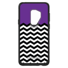 Black White Purple Chevron OtterBox Symmetry Case for iPhone & Galaxy