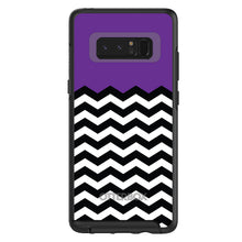 Black White Purple Chevron OtterBox Symmetry Case for iPhone & Galaxy