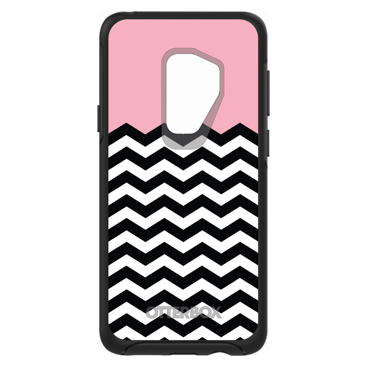 Black White Pink Chevron OtterBox Symmetry Case for iPhone & Galaxy, view 9
