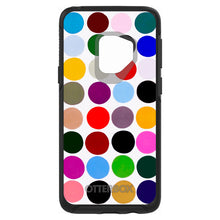 DistinctInk™ OtterBox Symmetry Series Case for Apple iPhone / Samsung Galaxy / Google Pixel - Rainbow Polka Dots
