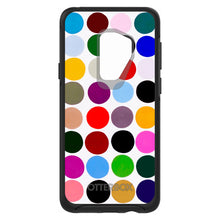 DistinctInk™ OtterBox Symmetry Series Case for Apple iPhone / Samsung Galaxy / Google Pixel - Rainbow Polka Dots