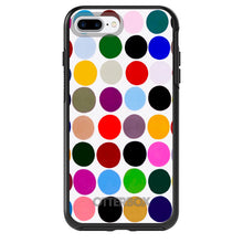 DistinctInk™ OtterBox Symmetry Series Case for Apple iPhone / Samsung Galaxy / Google Pixel - Rainbow Polka Dots