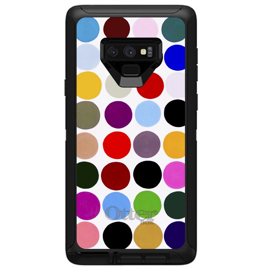 Rainbow Polka Dots OtterBox Defender Case for iPhone & Galaxy, view 16