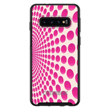 Hot Pink Polka Dots Swirl OtterBox Symmetry Case for iPhone & Galaxy