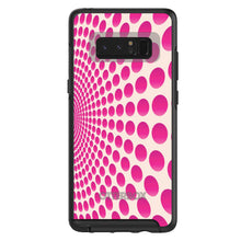 Hot Pink Polka Dots Swirl OtterBox Symmetry Case for iPhone & Galaxy