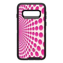 DistinctInk™ OtterBox Defender Series Case for Apple iPhone / Samsung Galaxy / Google Pixel - Hot Pink Polka Dots Swirl