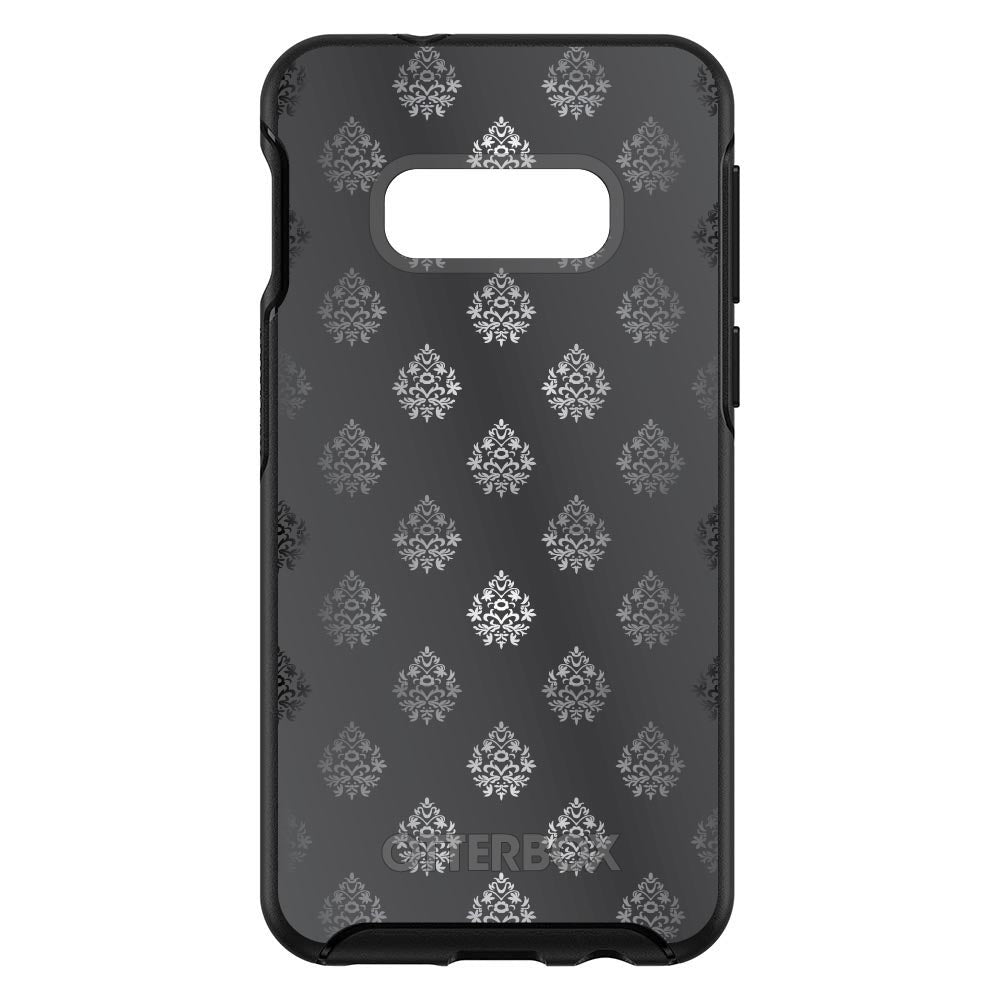 Silver Grey Black White Damask OtterBox Symmetry Case for iPhone & Galaxy, view 7