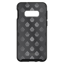 DistinctInk™ OtterBox Symmetry Series Case for Apple iPhone / Samsung Galaxy / Google Pixel - Silver Grey Black White Damask