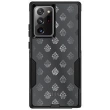 DistinctInk™ OtterBox Commuter Series Case for Apple iPhone or Samsung Galaxy - Silver Grey Black White Damask