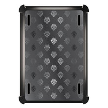 DistinctInk™ OtterBox Defender Series Case for Apple iPad / iPad Pro / iPad Air / iPad Mini - Silver Grey Black White Damask