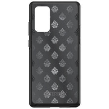 DistinctInk™ OtterBox Symmetry Series Case for Apple iPhone / Samsung Galaxy / Google Pixel - Silver Grey Black White Damask
