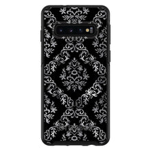 DistinctInk™ OtterBox Symmetry Series Case for Apple iPhone / Samsung Galaxy / Google Pixel - Black White Silver Grey Damask