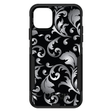 DistinctInk™ OtterBox Commuter Series Case for Apple iPhone or Samsung Galaxy - Silver Grey Black White Floral