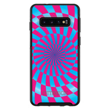 DistinctInk™ OtterBox Symmetry Series Case for Apple iPhone / Samsung Galaxy / Google Pixel - Blue Pink Swirl Geometric