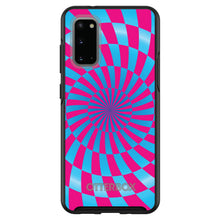DistinctInk™ OtterBox Symmetry Series Case for Apple iPhone / Samsung Galaxy / Google Pixel - Blue Pink Swirl Geometric