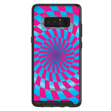 DistinctInk™ OtterBox Symmetry Series Case for Apple iPhone / Samsung Galaxy / Google Pixel - Blue Pink Swirl Geometric