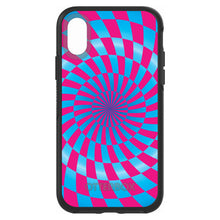 DistinctInk™ OtterBox Symmetry Series Case for Apple iPhone / Samsung Galaxy / Google Pixel - Blue Pink Swirl Geometric