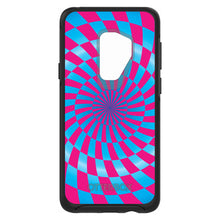 DistinctInk™ OtterBox Symmetry Series Case for Apple iPhone / Samsung Galaxy / Google Pixel - Blue Pink Swirl Geometric