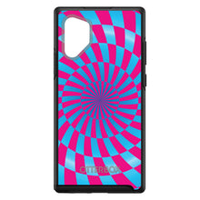 DistinctInk™ OtterBox Symmetry Series Case for Apple iPhone / Samsung Galaxy / Google Pixel - Blue Pink Swirl Geometric