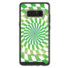 DistinctInk™ OtterBox Symmetry Series Case for Apple iPhone / Samsung Galaxy / Google Pixel - Green White Swirl Geometric