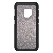 DistinctInk™ OtterBox Commuter Series Case for Apple iPhone or Samsung Galaxy - Grey Black Paisley