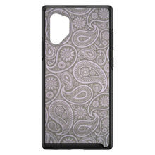DistinctInk™ OtterBox Symmetry Series Case for Apple iPhone / Samsung Galaxy / Google Pixel - Grey Black Paisley
