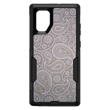 DistinctInk™ OtterBox Commuter Series Case for Apple iPhone or Samsung Galaxy - Grey Black Paisley