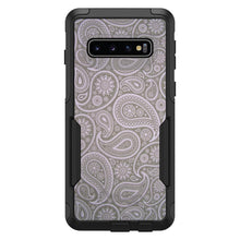 DistinctInk™ OtterBox Commuter Series Case for Apple iPhone or Samsung Galaxy - Grey Black Paisley