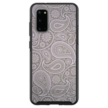 DistinctInk™ OtterBox Symmetry Series Case for Apple iPhone / Samsung Galaxy / Google Pixel - Grey Black Paisley