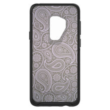 DistinctInk™ OtterBox Symmetry Series Case for Apple iPhone / Samsung Galaxy / Google Pixel - Grey Black Paisley