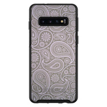 DistinctInk™ OtterBox Symmetry Series Case for Apple iPhone / Samsung Galaxy / Google Pixel - Grey Black Paisley