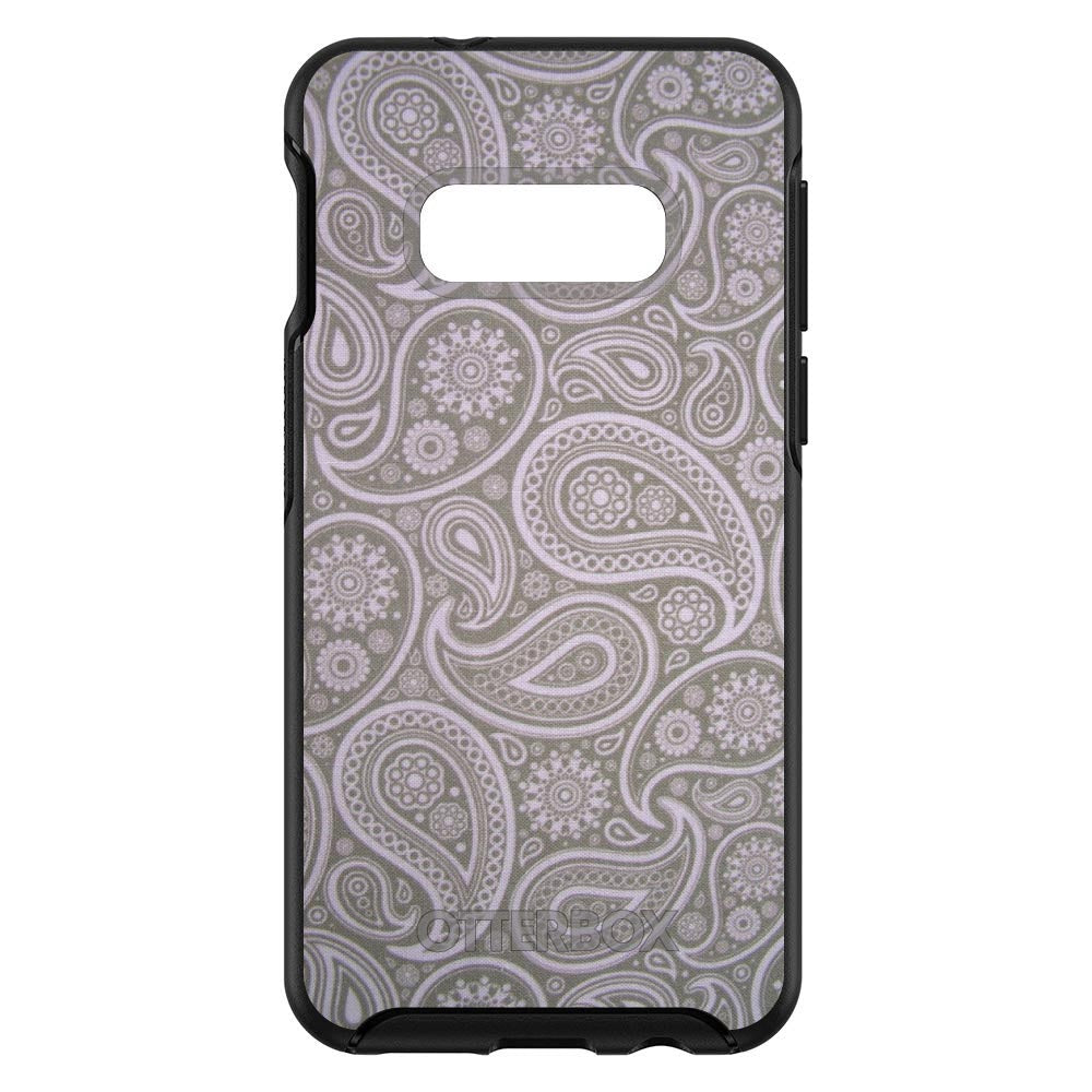 Grey Black Paisley OtterBox Symmetry Case for iPhone & Galaxy, view 7