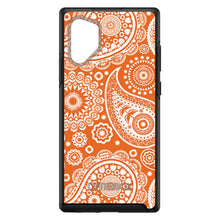 DistinctInk™ OtterBox Symmetry Series Case for Apple iPhone / Samsung Galaxy / Google Pixel - Orange White Paisley