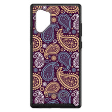 DistinctInk™ OtterBox Symmetry Series Case for Apple iPhone / Samsung Galaxy / Google Pixel - Purple Yellow Blue Paisley