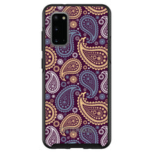 DistinctInk™ OtterBox Symmetry Series Case for Apple iPhone / Samsung Galaxy / Google Pixel - Purple Yellow Blue Paisley
