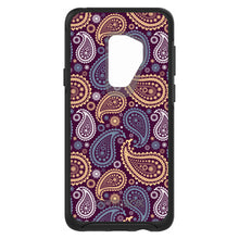 DistinctInk™ OtterBox Symmetry Series Case for Apple iPhone / Samsung Galaxy / Google Pixel - Purple Yellow Blue Paisley