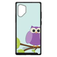 DistinctInk™ OtterBox Symmetry Series Case for Apple iPhone / Samsung Galaxy / Google Pixel - Purple Owl Cartoon