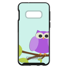 DistinctInk™ OtterBox Symmetry Series Case for Apple iPhone / Samsung Galaxy / Google Pixel - Purple Owl Cartoon