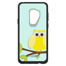 DistinctInk™ OtterBox Symmetry Series Case for Apple iPhone / Samsung Galaxy / Google Pixel - Yellow Owl Cartoon
