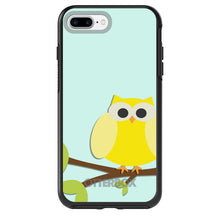 DistinctInk™ OtterBox Symmetry Series Case for Apple iPhone / Samsung Galaxy / Google Pixel - Yellow Owl Cartoon