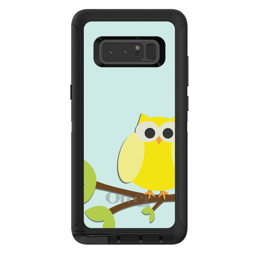 Yellow Owl Cartoon OtterBox Defender Case for iPhone & Galaxy, view 17
