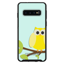 DistinctInk™ OtterBox Symmetry Series Case for Apple iPhone / Samsung Galaxy / Google Pixel - Yellow Owl Cartoon