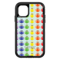 Rainbow Owls Cartoon OtterBox Defender Case for iPhone & Galaxy, view 2