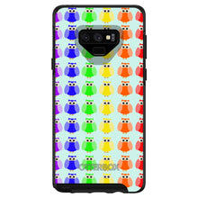 DistinctInk™ OtterBox Symmetry Series Case for Apple iPhone / Samsung Galaxy / Google Pixel - Rainbow Owls Cartoon