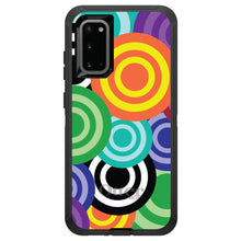 DistinctInk™ OtterBox Defender Series Case for Apple iPhone / Samsung Galaxy / Google Pixel - Multi Color Swirls