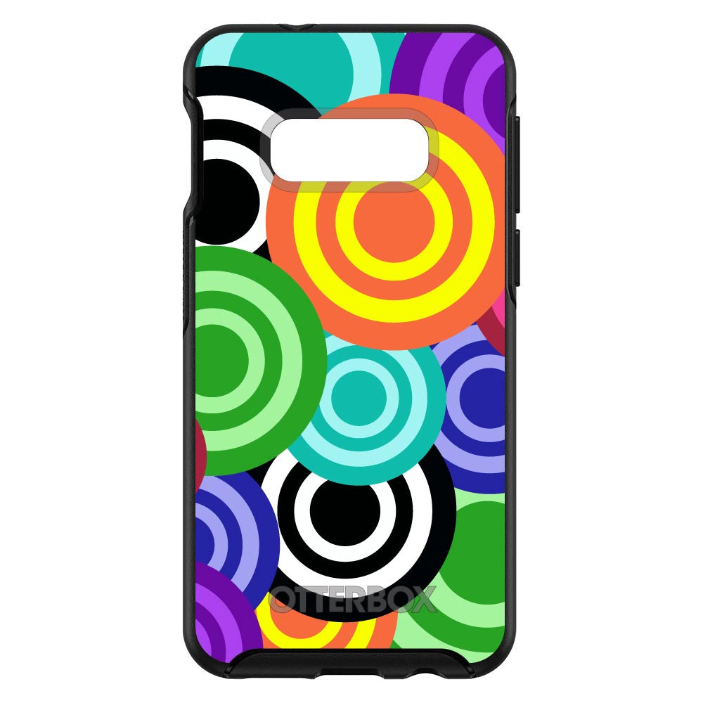 Multi Color Swirls OtterBox Symmetry Case for iPhone & Galaxy, view 7