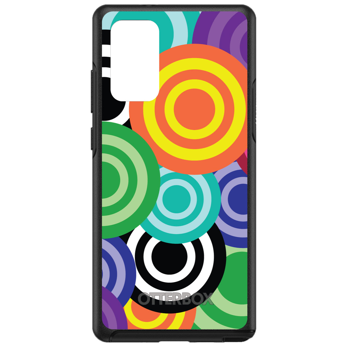 Multi Color Swirls OtterBox Symmetry Case for iPhone & Galaxy, view 10